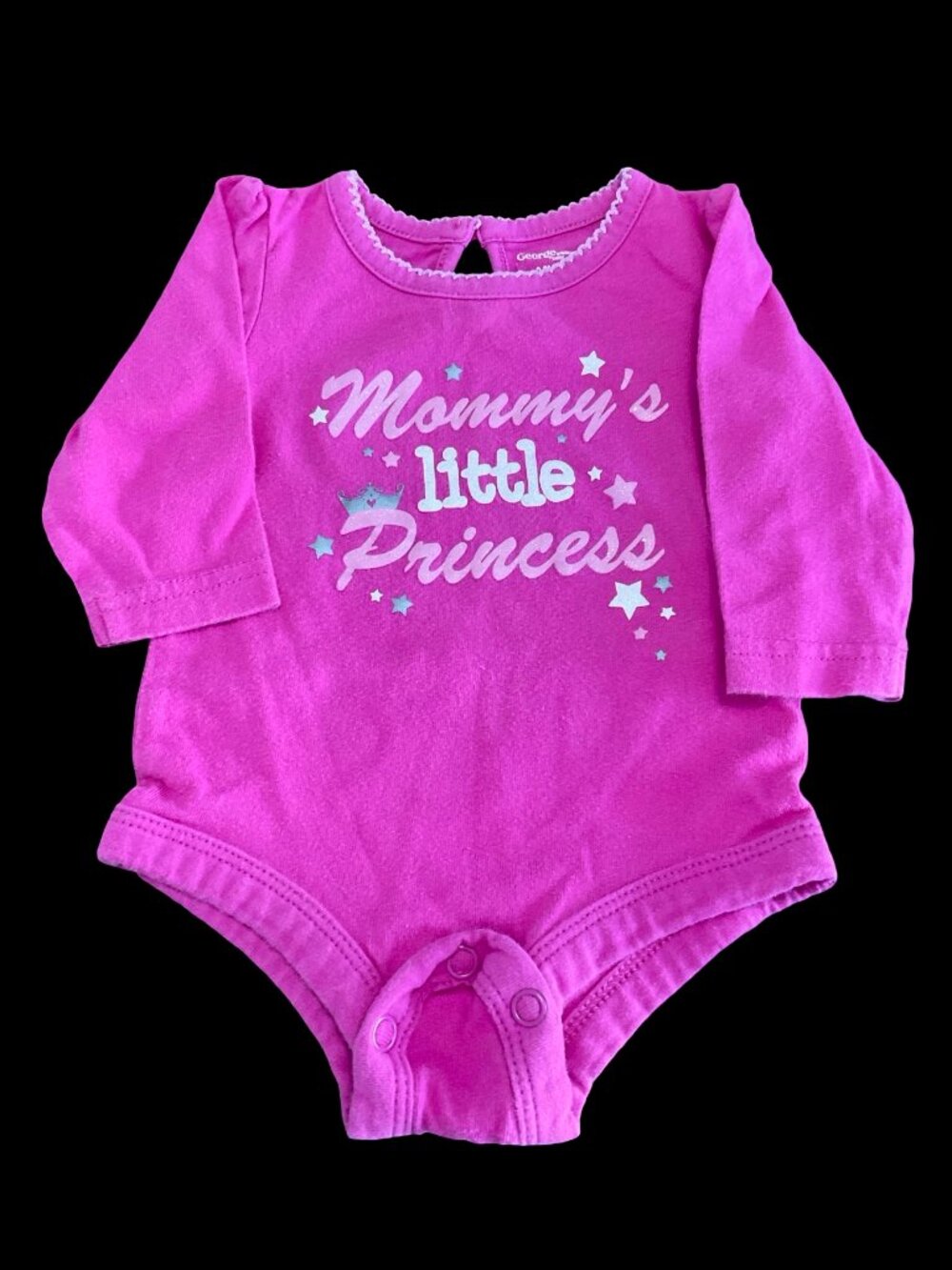 👣 10/$25 - Pink "Mommy's Little Princess" Long Sleeve Onesie